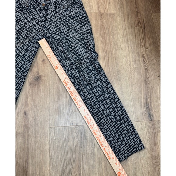 J.McLaughlin Pants Printed Pull On Stretch Zipper Womens 6 Casual Preppy Office - Picture 11 of 15